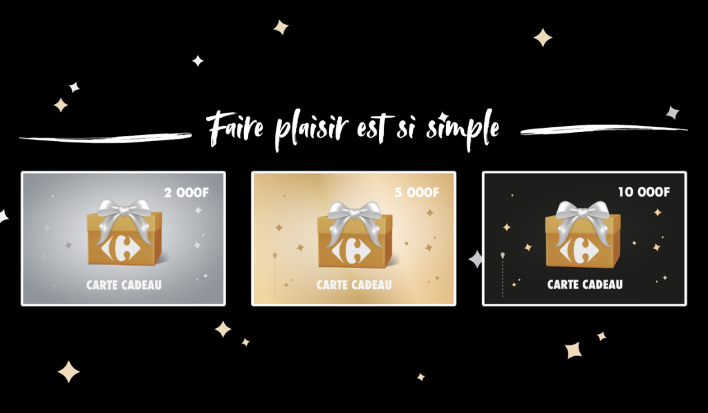 Cartes cadeaux